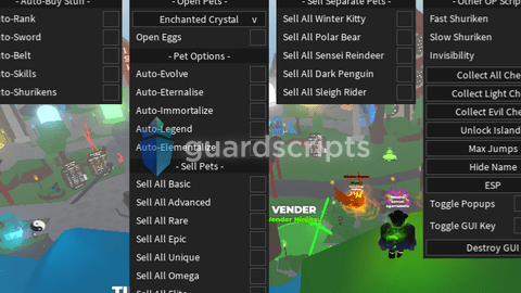 Ninja legends script